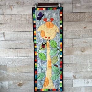 Hand Quilted Growth Chart Wall Hanging